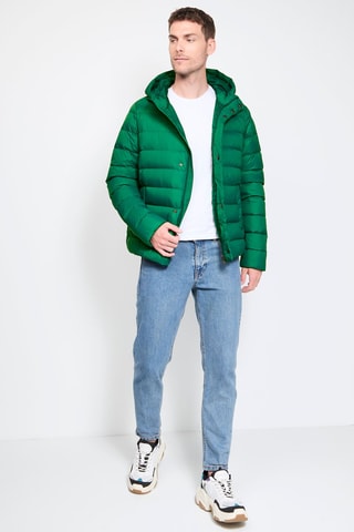 Blusão com capuz Jorge - Verde-escuro