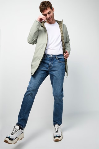 Blusão reversível Amsterdam - Sálvia e caqui