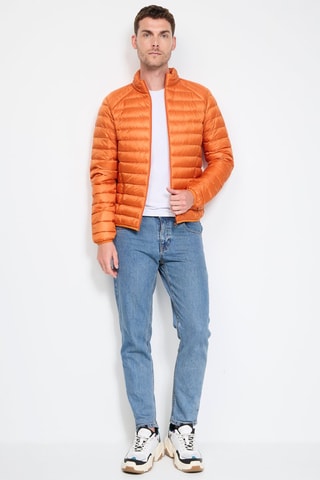 Blusão light Mat - Laranja
