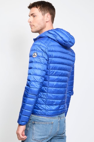 Blusão com capuz Nico - Azul-cobalto