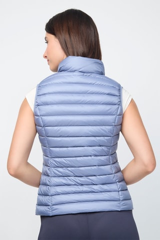 Colete acolchoado Seda - Azul-claro