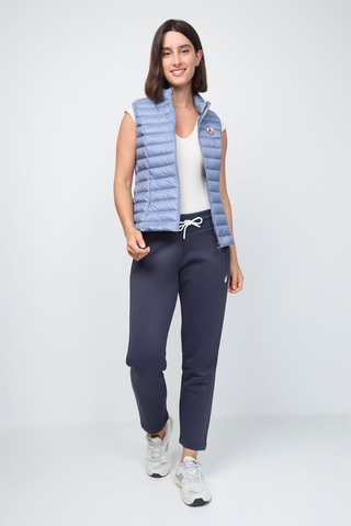 Colete acolchoado Seda - Azul-claro