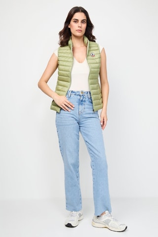 Colete acolchoado Seda - Verde