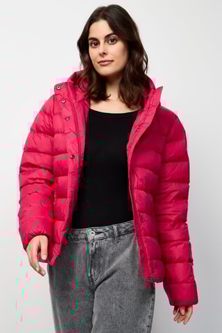 Doudoune à capuche Jane - Rose