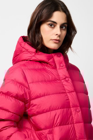 Doudoune à capuche Jane - Rose