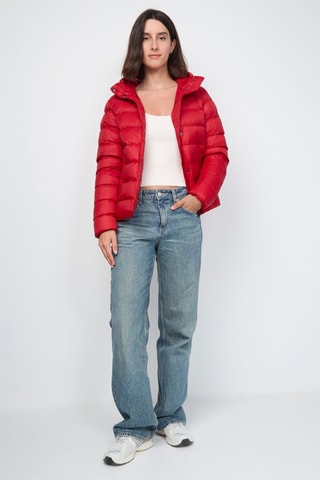 Doudoune à capuche Jane - Rouge