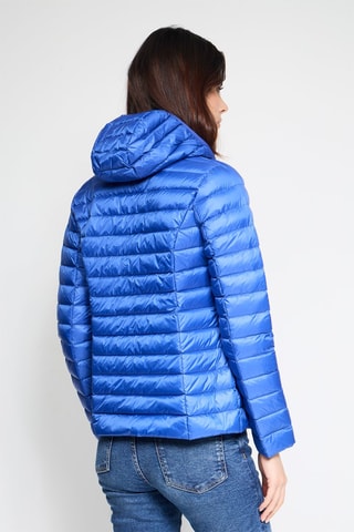 Doudoune à capuche Cloe - Bleu roi