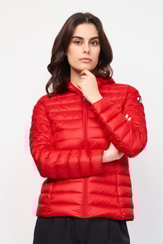 Doudoune à capuche Cloe - Rouge