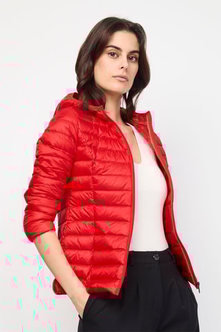 Doudoune à capuche Cloe - Rouge