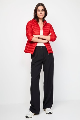 Doudoune à capuche Cloe - Rouge