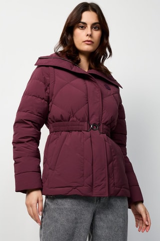 Doudoune Anita - Aubergine