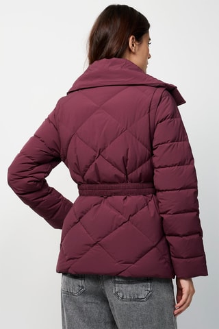 Doudoune Anita - Aubergine