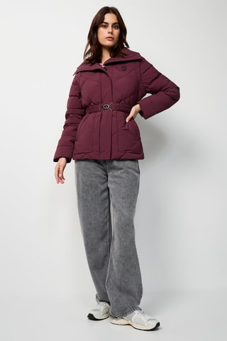 Doudoune Anita - Aubergine