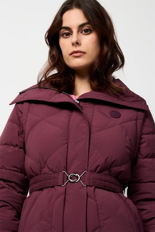 Doudoune Anita - Aubergine