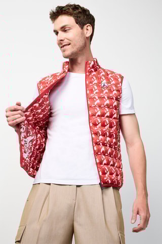 Colete acolchoado Tom- Vermelho