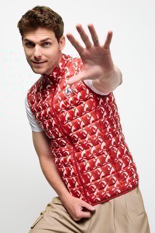 Colete acolchoado Tom- Vermelho