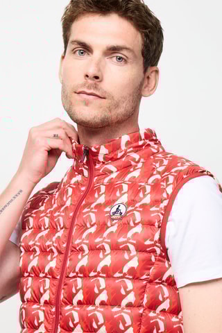 Colete acolchoado Tom- Vermelho