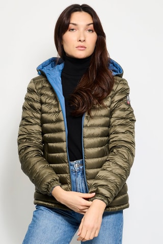 Doudoune réversible Vienne - Bleu et Kaki