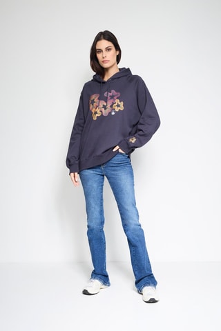 Sweat com capuz Medina Bohemian - Azul-marinho