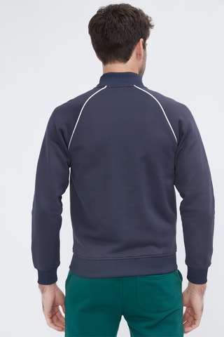 Sweat Rocha - Azul-marinho