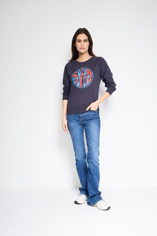 Sweat Parati - Azul-marinho