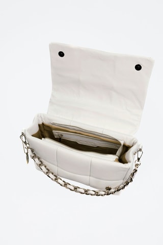 Mala a tiracolo em couro Andrano Branco