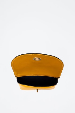 Pochete em couro - Amarelo