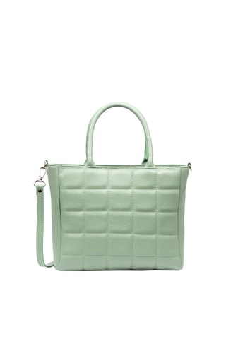 Mala de couro Verde-hortelã