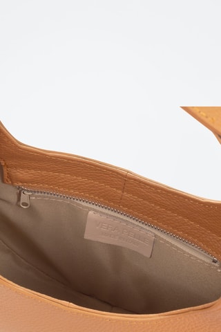 Mala em couro Arlena - Camel