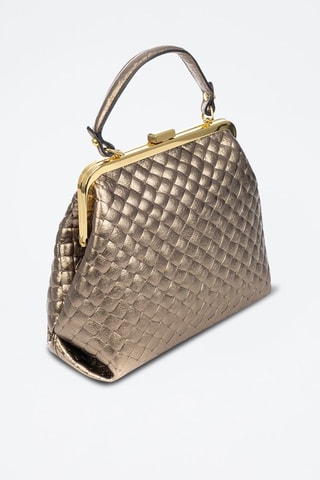 Mala em couro Arienzo - Castanho