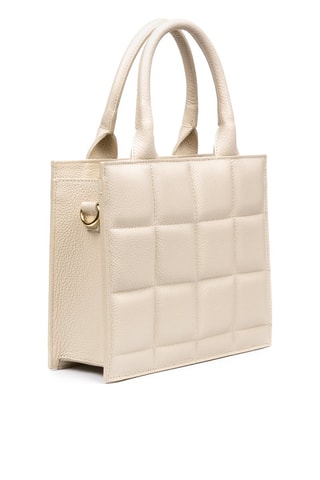 Mala em couro Bege - Firenze Artegiani 