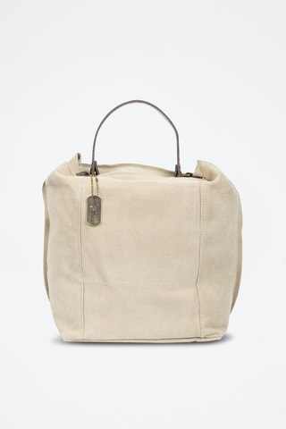 Mala em nobuck - Bege