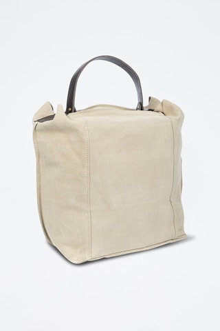 Mala em nobuck - Bege