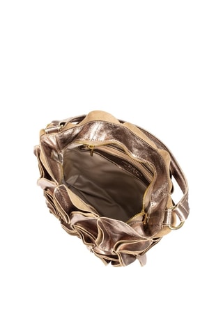 Mala em couro - Bronze