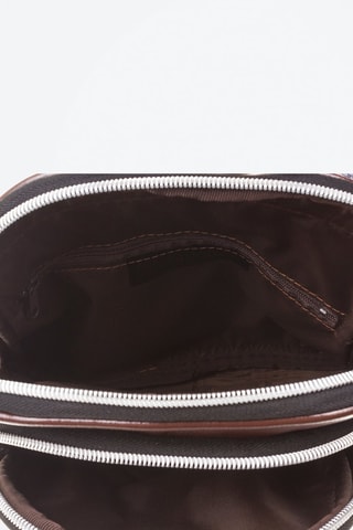 Mochila em couro Chocolate - Firenze Artegiani 