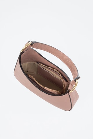 Mala de ombro em couro Arpaia - Rosa