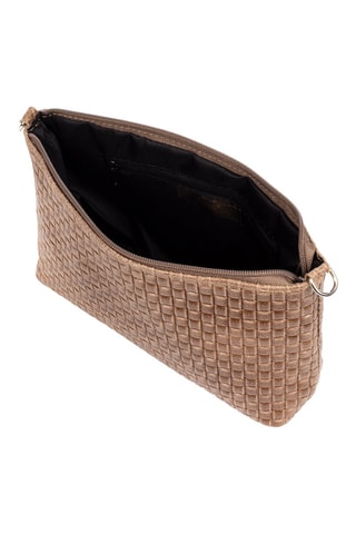 Mala a tiracolo em couro Castanho - Firenze Artegiani 