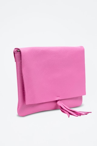 Mala a tiracolo em couro Andorno - Rosa