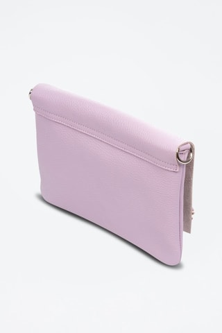 Mala a tiracolo em couro Andorno - Lilás