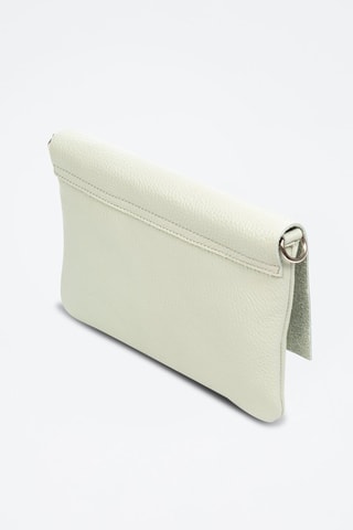 Mala a tiracolo em couro Andorno - Verde-água