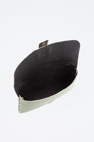 Mala a tiracolo de couro - Verde