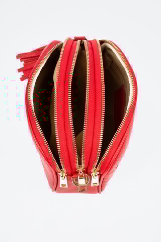 Mala a tiracolo em couro Vermelho - Firenze Artegiani