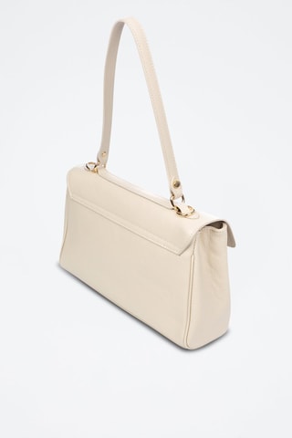 Mala a tiracolo de couro Azeglio - Bege