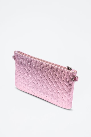 Mala a tiracolo em nobuck Oleggio - Rosa