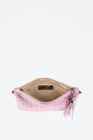 Mala a tiracolo em nobuck Oleggio - Rosa