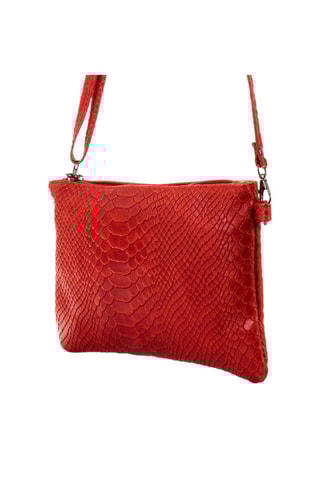 Mala a tiracolo em couro Vermelho - Firenze Artegiani