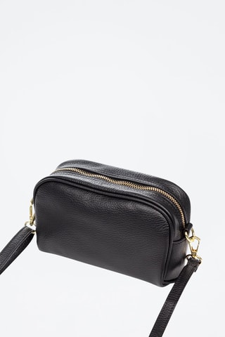 Mala a tiracolo em couro 
Preto  - Firenze Artegiani 