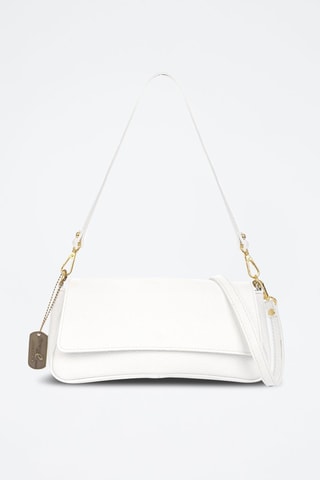 Mala a tiracolo em couro Azzanello - Branco