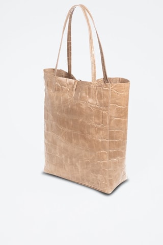 Mala shopper em couro - Toupeira