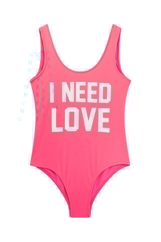 Maillot 1 pièce Kid Cancun Rose